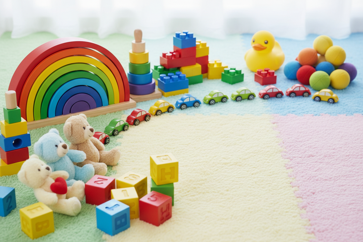 Children's toy background image